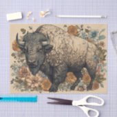 Vintag Buffalo Seidenpapier (Handwerk)