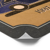 Vintag Buick 1937 Poster (Ecke)