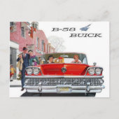 Vintag Buick Ad Postcard Postkarte (Vorderseite)