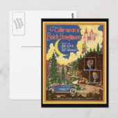 Vintag Buick Car Postkarte (Vorne/Hinten)