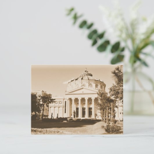 Vintag Bukarest Postkarte (Stehend Vorderseite)