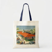 Vintag Business, 50er Family Restaurant Diner Tragetasche (Vorne)