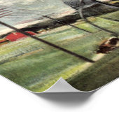 Vintag Business, Alexander Graham Bell Telefone Poster (Ecke)