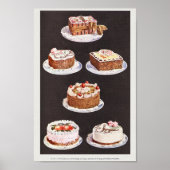 VINTAG CAKES POSTER DESIGN (Vorne)