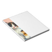 Vintag Calico Kitten Illustration Notizblock (angewinkelt)