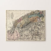 Vintag California Historic Map USA Puzzle (Horizontal)