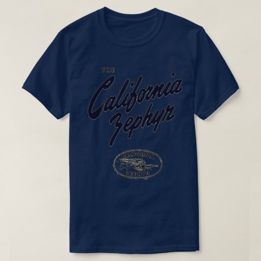 Vintag California Zephyr T-Shirt (Design vorne)