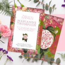 Vintag Camellia Floral 65. Geburtstagsfeier