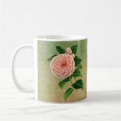 Vintag Camellia, Französisch botanisch Kaffeetasse (Links)