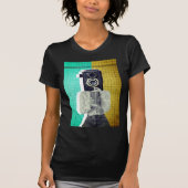 Vintag Camera Girl - Kunstkollektion T-Shirt (Vorderseite)