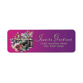 Vintag Camera Moody Mauve Botanicals (Vorne)