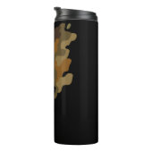 Vintag Camouflage Camouflage Streak Brown Thermosbecher (Nach rechts gedreht)