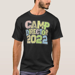 Vintag Camp Director 2022 Camping Host Chaos Coor T-Shirt