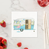 Vintag Camper Trailer Napkins Serviette (Beispiel)