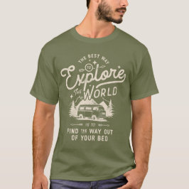 Vintag Camper Van Life Funny T-Shirt