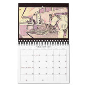 Vintag Campers Happy Camping 2021 Kalender (Feb 2027)