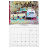 Vintag Campers Happy Camping 2022 Kalender (Jan 2027)