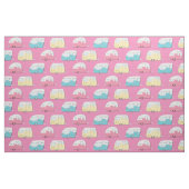 Vintag Campers RV Retro Camping Stoff (Fat Quarter (45,7 x 55,9 cm))