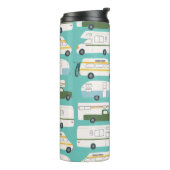 Vintag Campervan Vanlife Trailer RV Thermosbecher (Nach links gedreht)