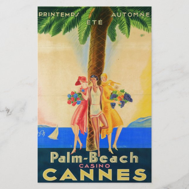 Vintag Cannes French Travel (Vorderseite)