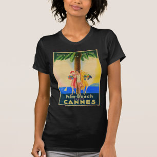 Vintag Cannes French Travel T-Shirt