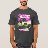 Vintag Cannon Beach Oregon T-Shirt (Vorderseite)