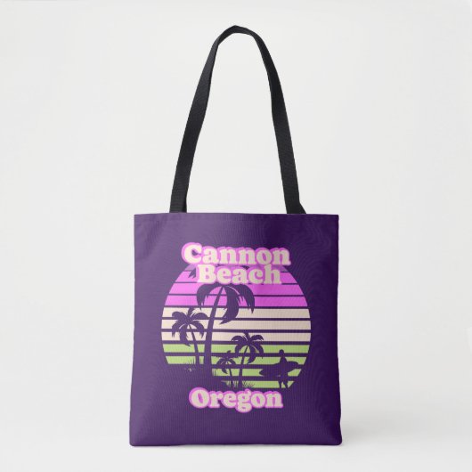 Vintag Cannon Beach Oregon Tasche (Vorderseite)