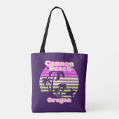 Vintag Cannon Beach Oregon Tasche (Rückseite)