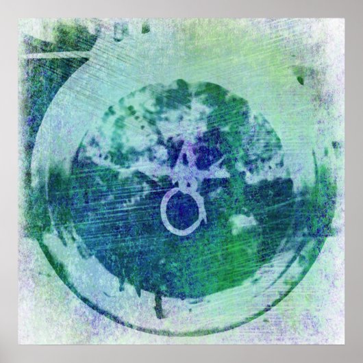 Vintag Cannon Grunge Poster (Vorne)