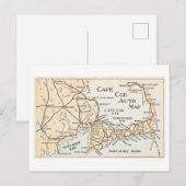 Vintag Cape Cod Auto Karte (Vorne/Hinten)