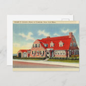 Vintag, Cape Cod, Massachusetts Postkarte (Vorne/Hinten)