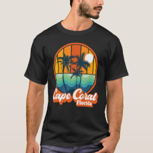 Vintag Cape Coral Florida Sommerurlaub Strand S T-Shirt