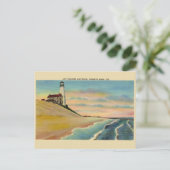 Vintag Cape Henlopen Lighthouse RehoBeide Postkart Postkarte (Stehend Vorderseite)
