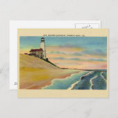 Vintag Cape Henlopen Lighthouse RehoBeide Postkart Postkarte (Vorne/Hinten)