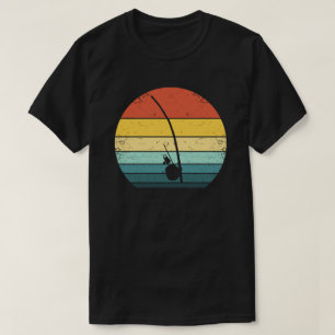 Vintag Capoeira Berimbau Instrument 70er Sunset T-Shirt
