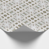 Vintag Cappuccino Kaffee Pastete Weihnachten Nr. 7 Geschenkpapier (Ecke)