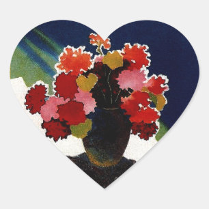 Vintag Capri Italien Reisen Herz-Aufkleber