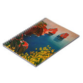 Vintag Capri L'Isola del Sole Italien Notizblock (Linke Seite)