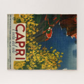 Vintag Capri L'Isola del Sole Italien Puzzle (Horizontal)