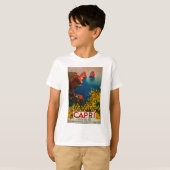 Vintag Capri L'Isola del Sole Italien T-Shirt (Vorne ganz)