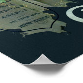 Vintag Capri Napoli Italien Reisen Poster (Ecke)