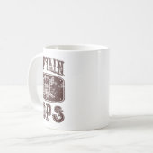 Vintag Captain Pops Personalisiert Pirate Pontoon Kaffeetasse (Vorderseite Links)
