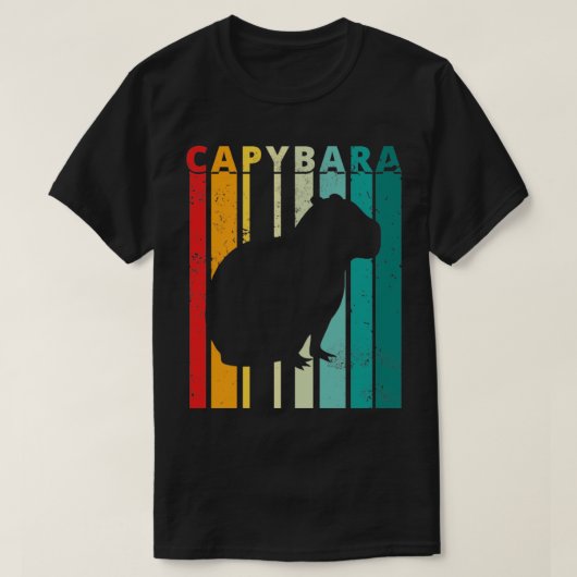 Vintag Capybara Lover 1 T-Shirt (Design vorne)