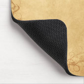 Vintag Caramel Brown Mousepad (Ecke)
