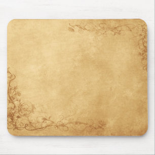 Vintag Caramel Brown Mousepad