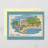 Vintag Caribe Hilton San Juan Puerto Rico Postkarte (Vorne/Hinten)