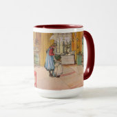 Vintag Carl Larsson Die Küche Tasse (VorderseiteRechts)