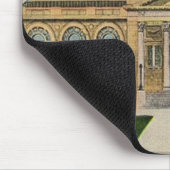 Vintag Carnegie Library Anniston Alabama Mousepad (Ecke)