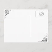 Vintag Carousel Postacrd Postkarte (Rückseite)