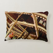 Vintag Carousel Rooster Dekokissen (Rückseite)